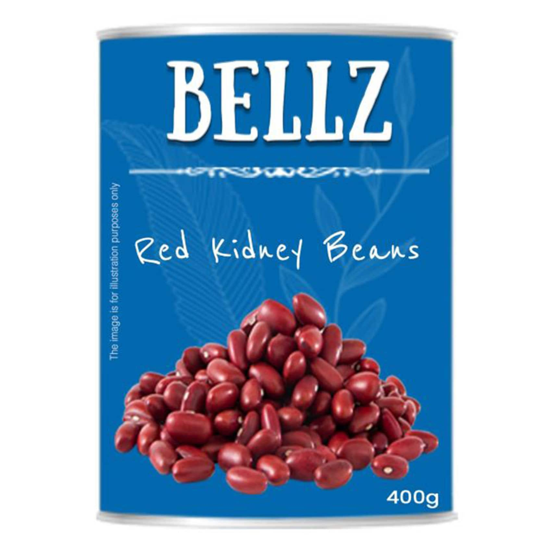 BELLZ RED KIDNEY BEANS 400G